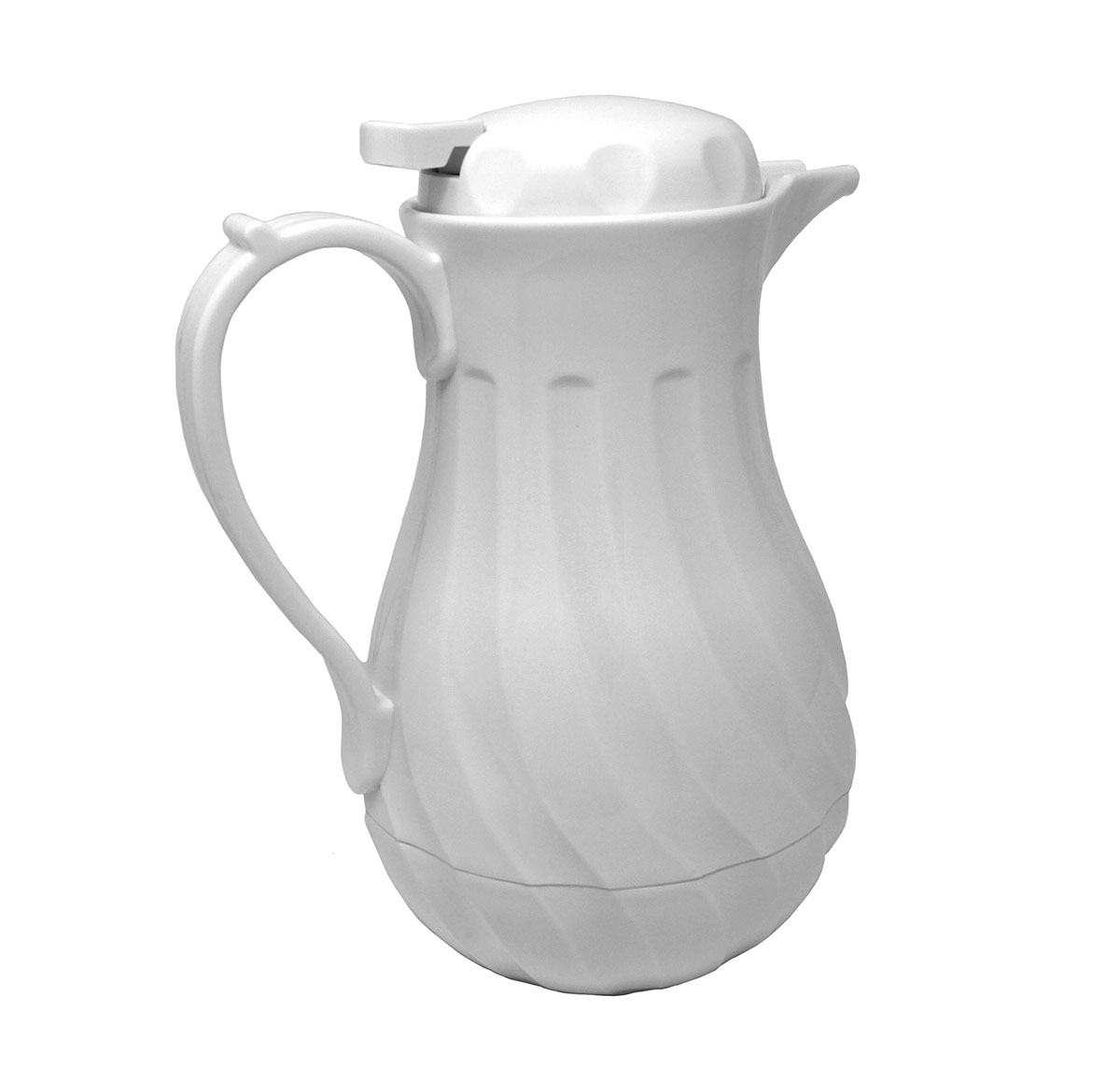 Pitcher Insulated White For Coffee 42 Oz